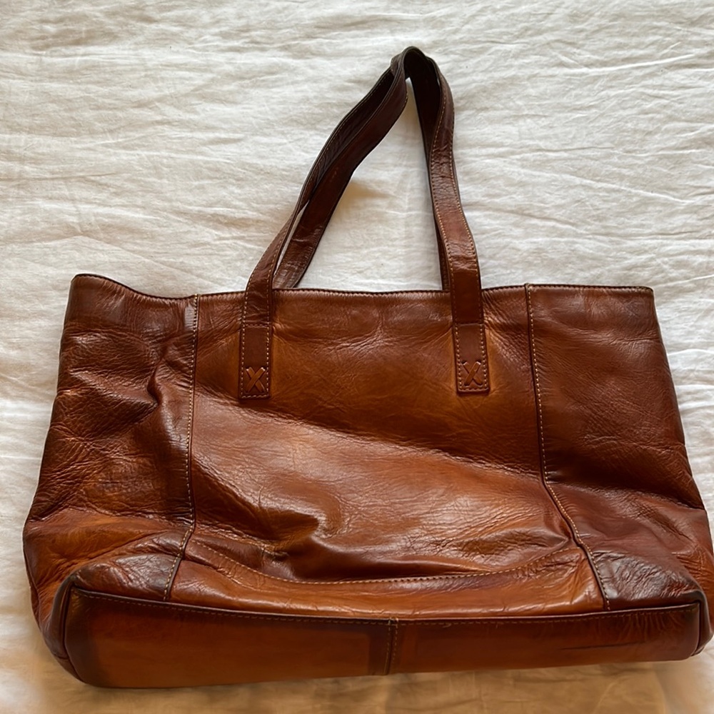 Noonday Collection Modern Leather Tote